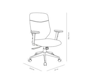 Silla ejecutiva Tomas negro