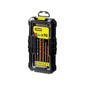 Set brocas y puntas  STA7221-XJ 16 piezas