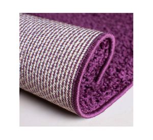 Alfombra 150x200 cm Shaggy morado