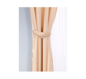 Set de Cortina 140x220 cm Rústico Argollas maíz