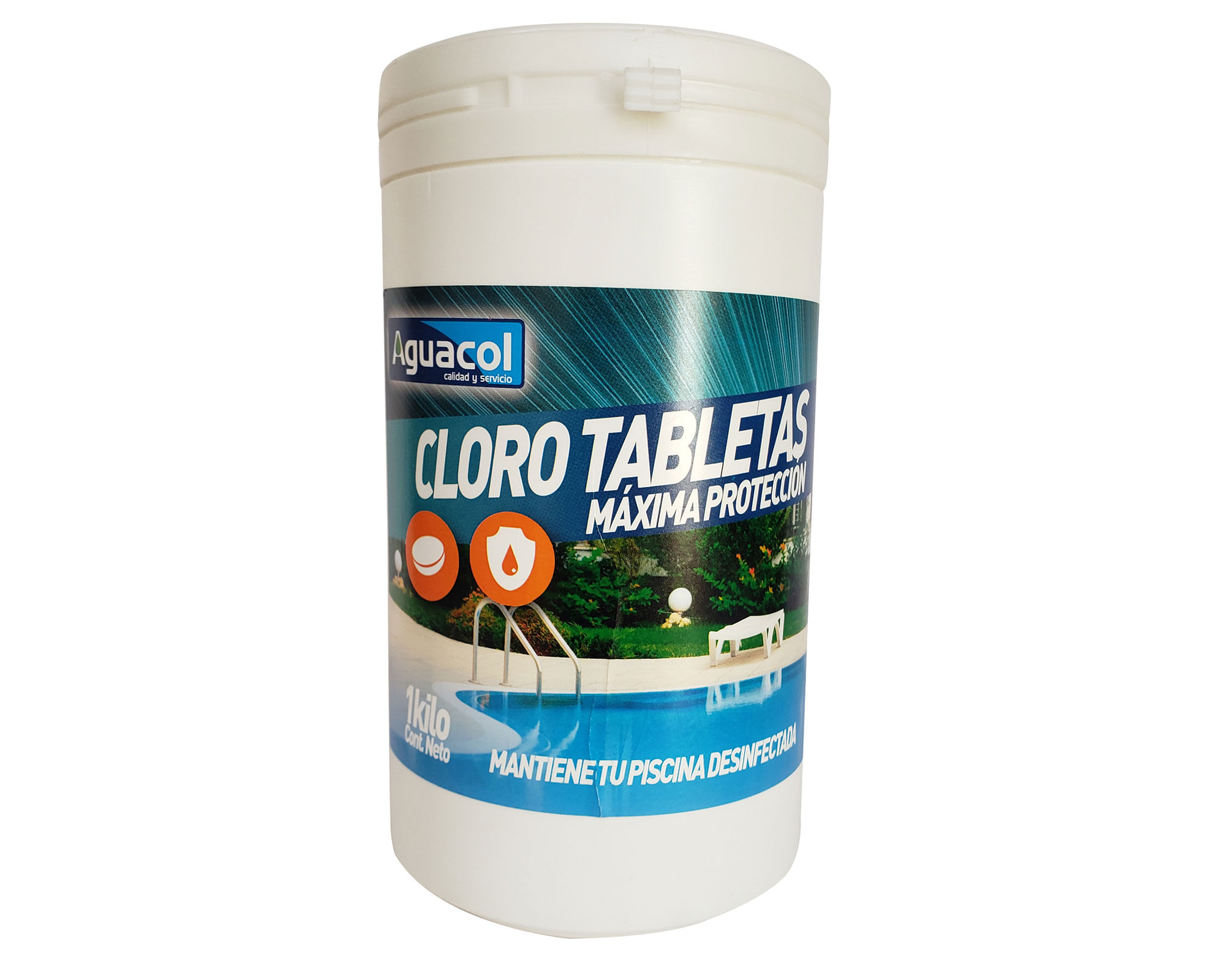Aguacol Cloro piscina Tableta 1 kg