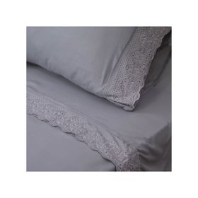 Sábana 1.5 plazas Santorini gris