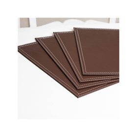 Individual Ecocuero 32x42 cm café