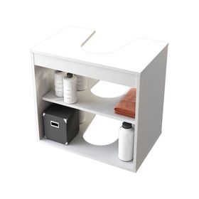 Combo vanitorio 2 puertas + despensero blanco