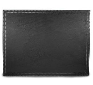 Individual Ecocuero 32x42 cm negro