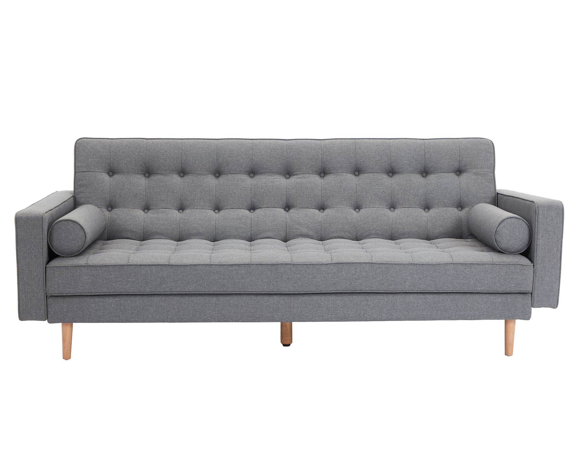M+Design Sofá cama 3 cuerpos Isidro 3.0 gris