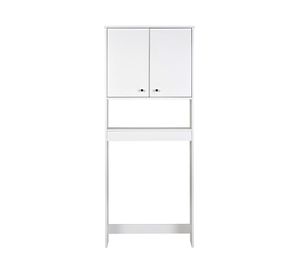 Combo estante 2 puertas + despensero 2 puertas blanco