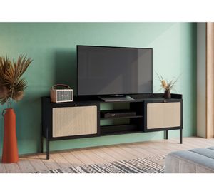 Rack TV 75" Oslo negro