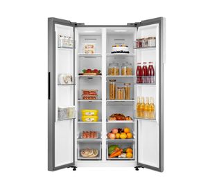 Refrigerador Side by Side no frost 460 litros silver