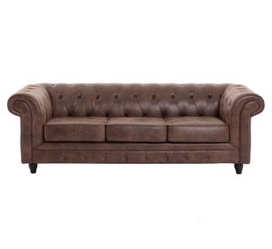 Sofá 3 cuerpos Classic 3.0 café