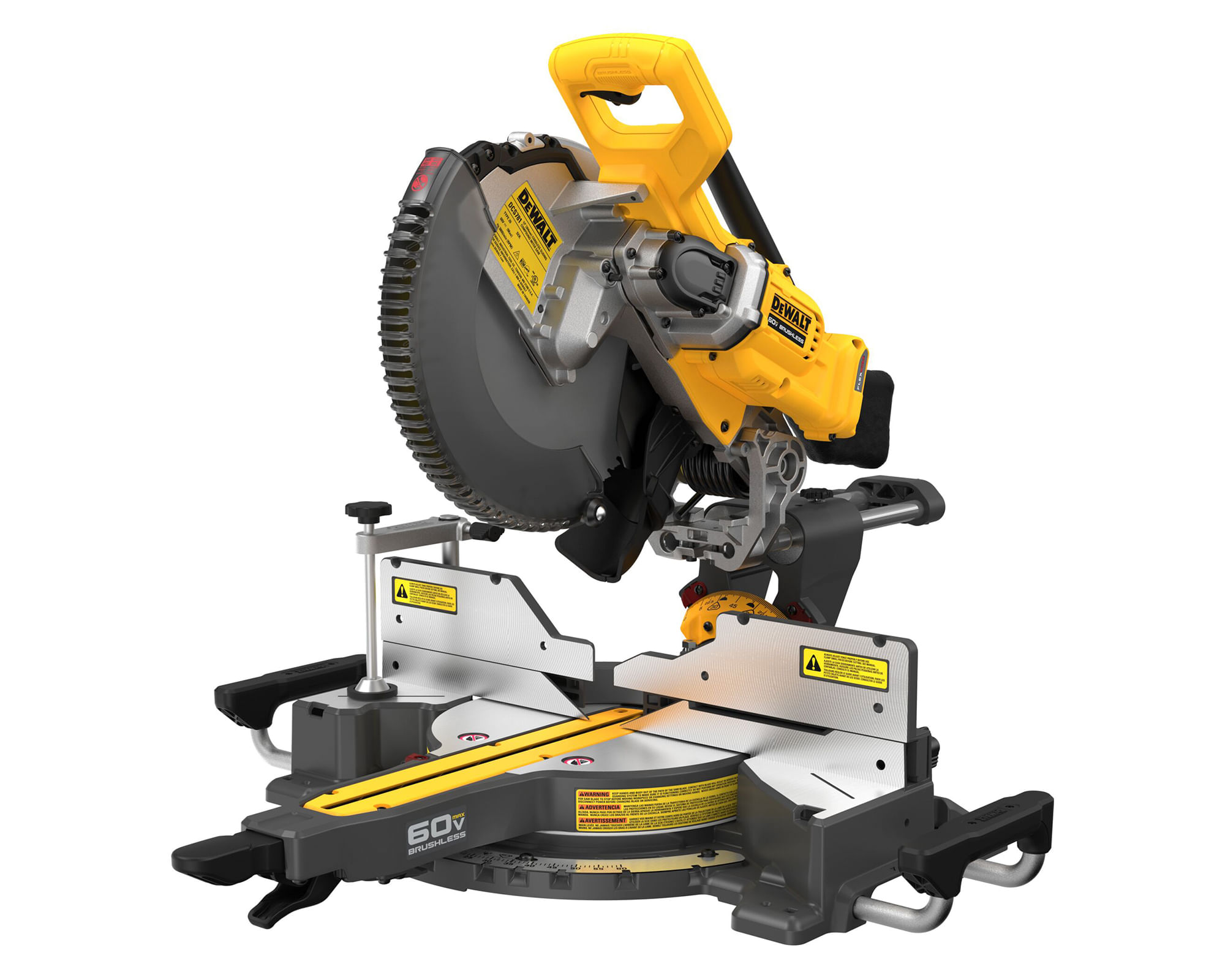 Sierra ingleteadora doble bisel 12" DCS781B-B3 60V