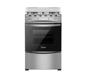 Cocina MCG-4QPI24NS 4 quemadores Midea