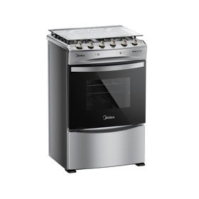Cocina MCG-4QPI24NS 4 quemadores Midea