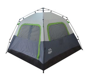 Carpa Calafate gris 150x240x240 cm 6 personas