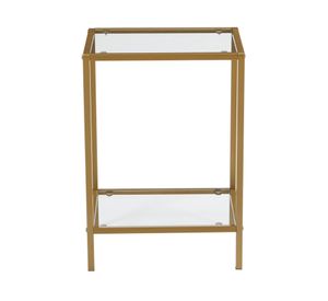 Mesa lateral Goldy 55x38x28 cm