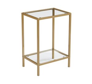 Mesa lateral Goldy 55x38x28 cm