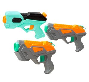 Pistola lanza agua 3 piezas