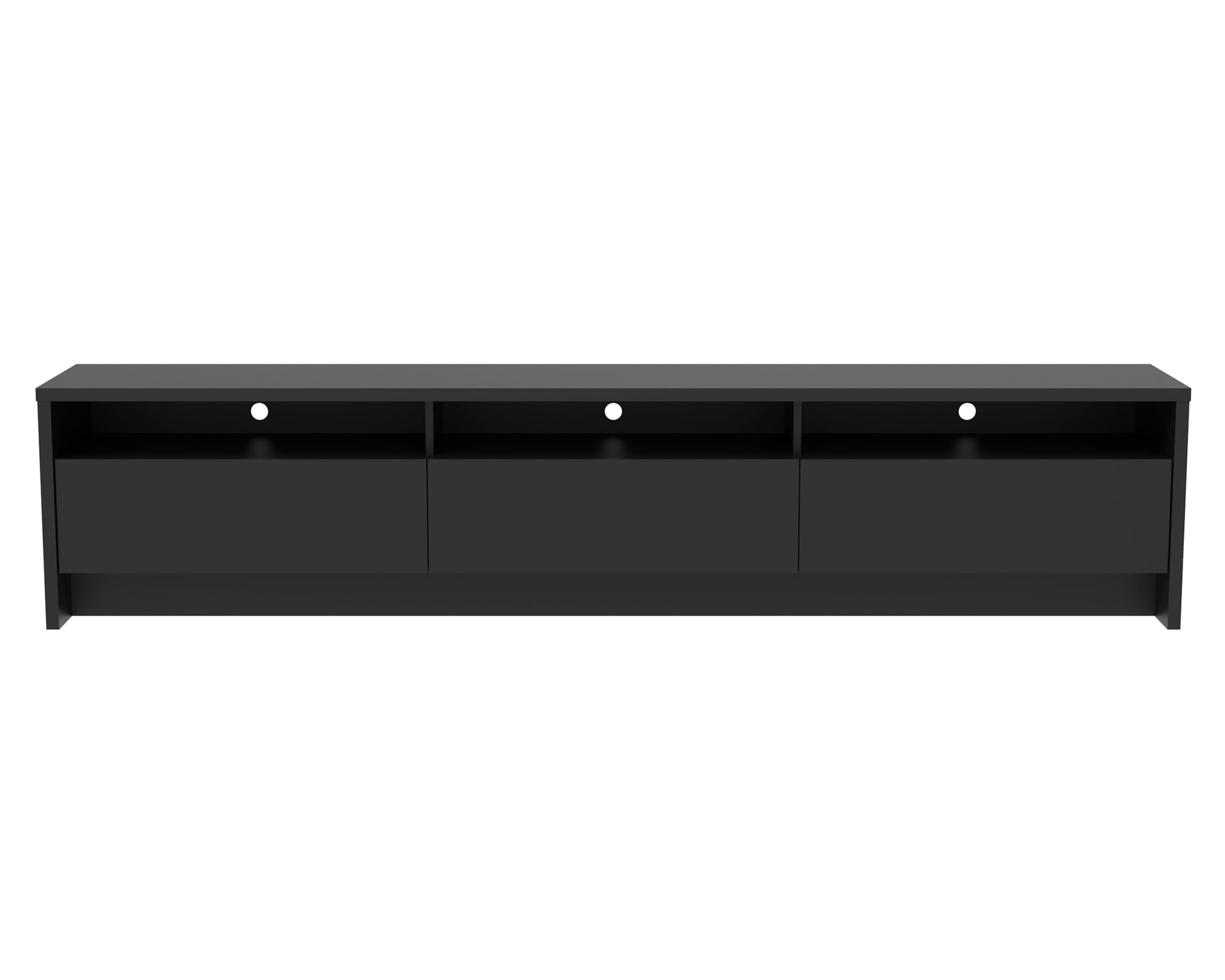 Decocasa Rack TV 75" Aspen negro