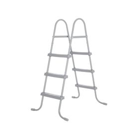 Escalera piscinas sobre superficie