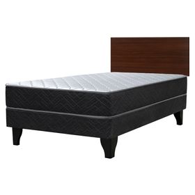 Cama europea Aura 1.5 plazas + respaldo Cadiz