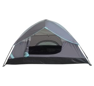 Carpa Valencia gris 110x200x120 cm 2 personas