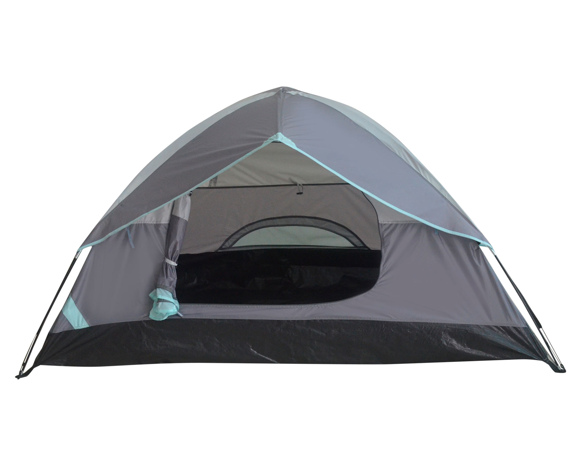 Alpes Carpa Valencia gris 110x200x120 cm 2 personas