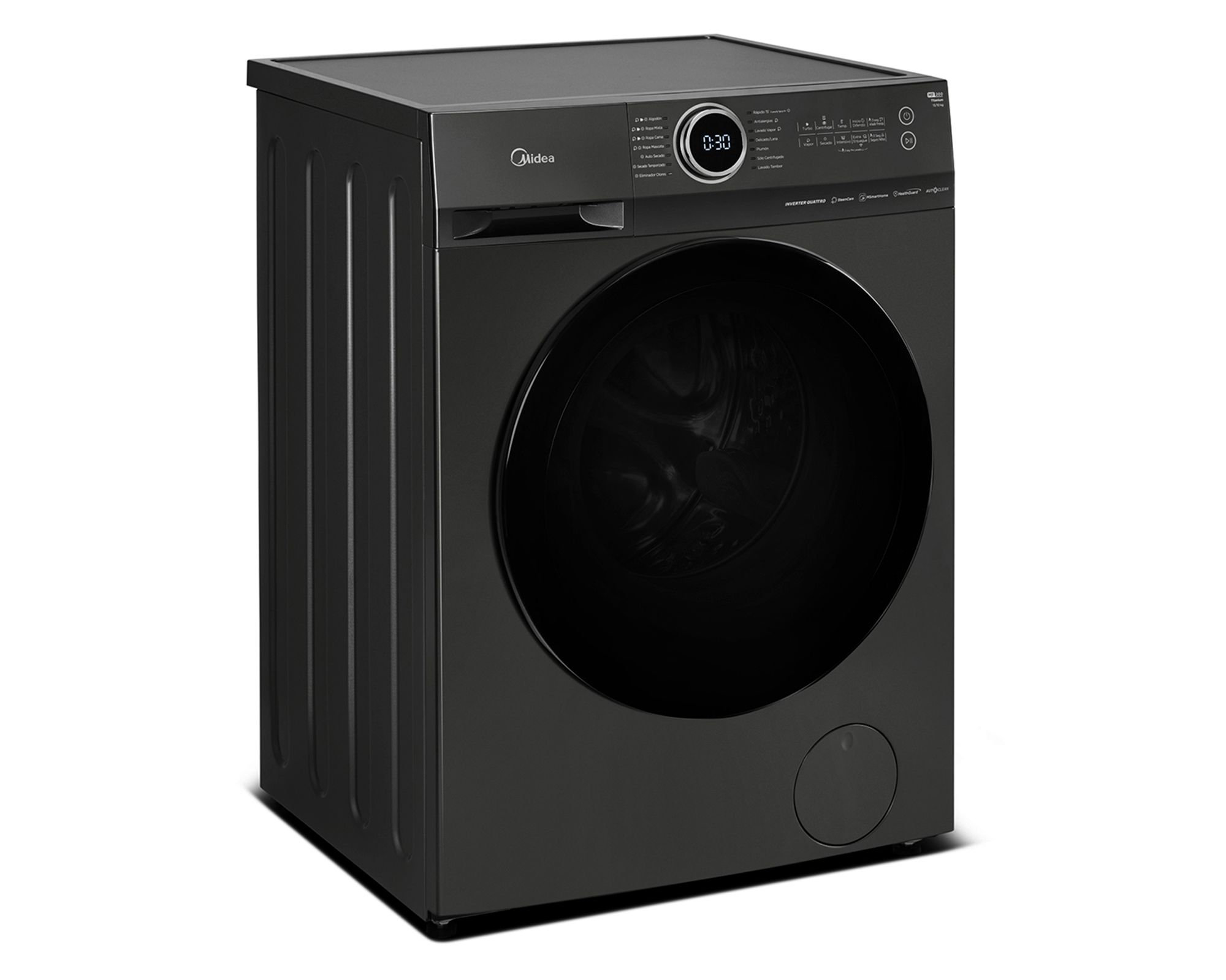 Lavadora Secadora Frontal 11.5 kg Midea Gris