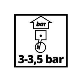 Pistola para pintar 3-3,5 bar 0,6 litros Einhell