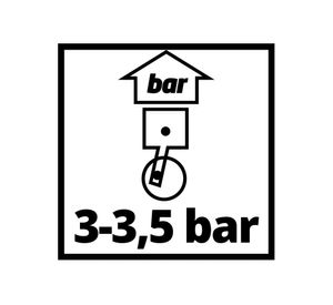 Pistola para pintar 3-3,5 bar 0,6 litros Einhell