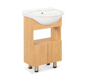 Mueble vanitorio Cannes 2 puertas olmo