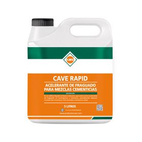 Aditivo frague control cave rápido azul x5 l Cave