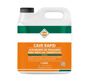 Aditivo frague control cave rápido azul x5 l Cave