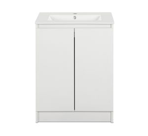 Mueble vanitorio Lisboa zócalo 82x60x46.5 cm blanco