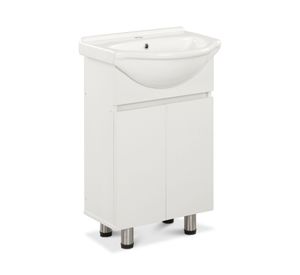 Mueble vanitorio Cannes patas 84x50x41 cm blanco