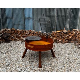 Fogón Patagónico cruz fire 75 cm