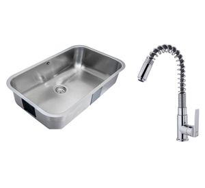 Lavaplatos 20x78.7x48.2 inox + Grifo IN 934 CR