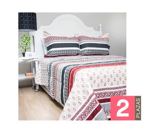 Quilt diseño 2 Deluxe Reversible 2 plazas