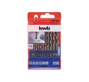 Set broca para metal cobalto 421600 KWB