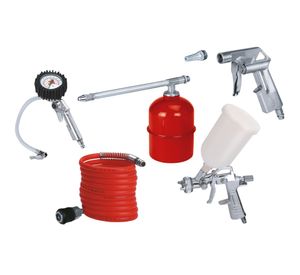 Accesorios compresores 5 piezas Einhell
