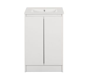 Mueble vanitorio Lisboa zócalo 82x50x46.5 cm blanco