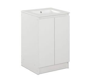 Mueble vanitorio Lisboa zócalo 82x50x46.5 cm blanco