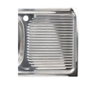 Lavaplatos empotrado 80x43.5 cm izquierda inox Splendid
