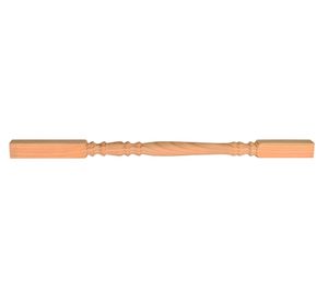 Balaustro Pino Oregón 42x42x800 mm