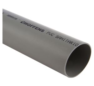 Tubo sanitario 75 mm x3 m PVC