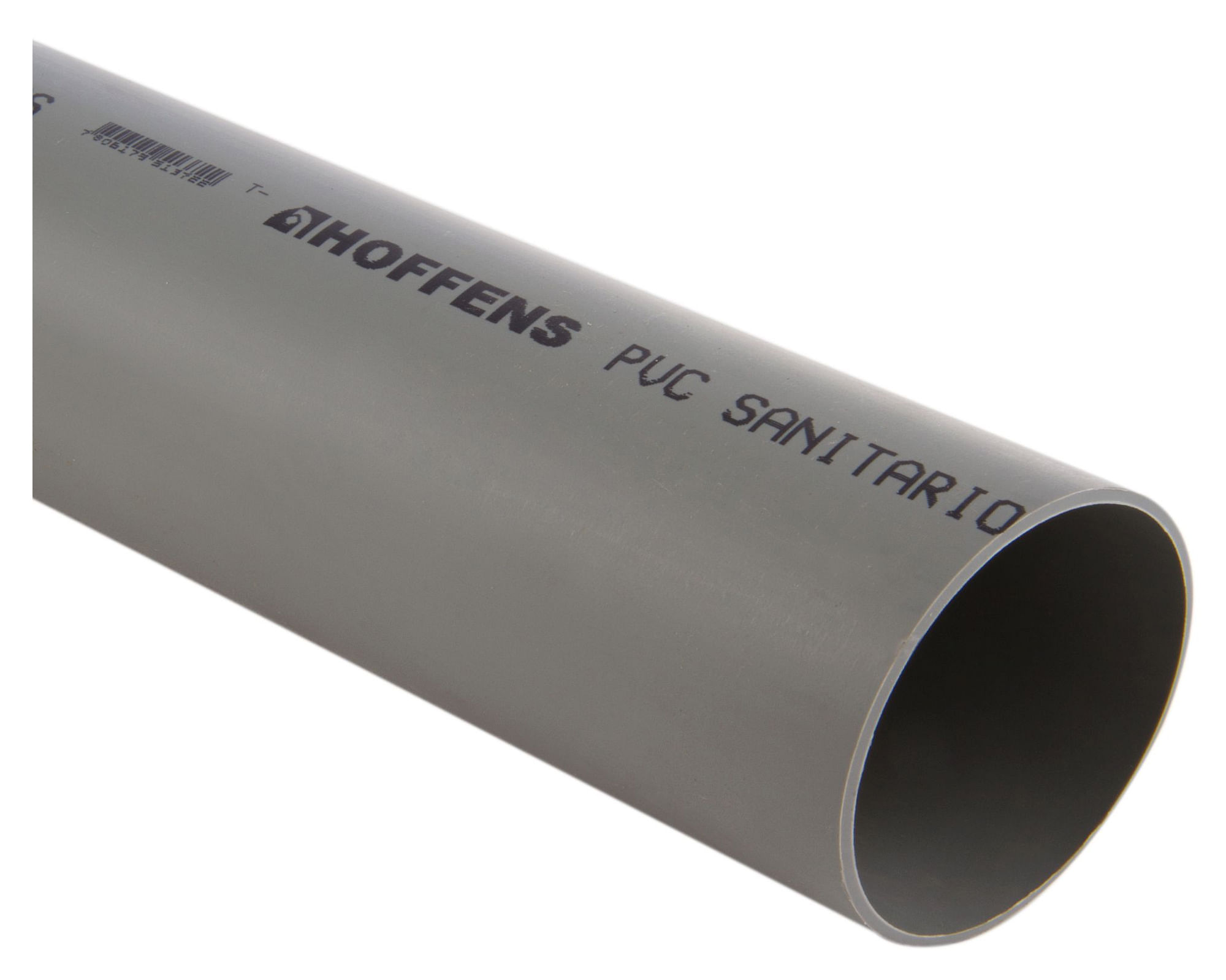 Tubo sanitario 75 mm x3 m PVC