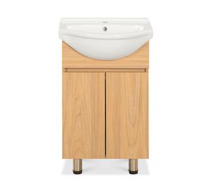 Mueble vanitorio Cannes patas 84x50x41 cm olmo