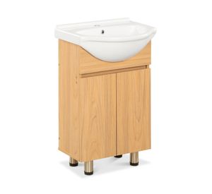 Mueble vanitorio Cannes patas 84x50x41 cm olmo