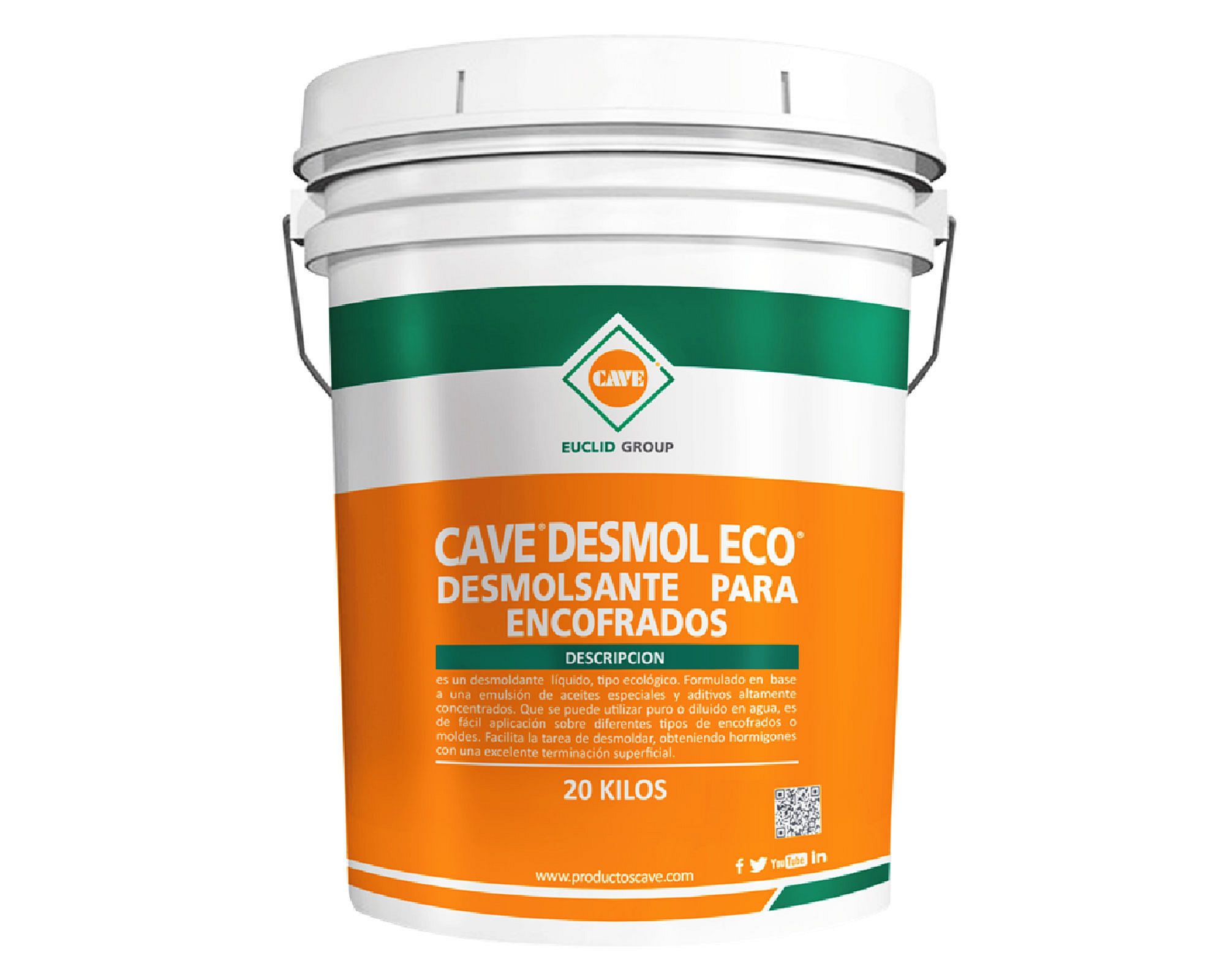 Desmoldante madera cave desmol 20 lt cave