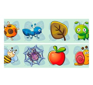 Cenefa adhesiva 5,5x46 cm Glow Decoadhesivo