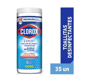 Toalla desinfectante canister Expert 35 un.
